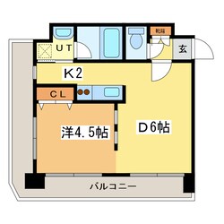 メープル元町の物件間取画像